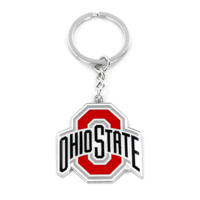 Ohio State Buckeyes Metal Keychain
