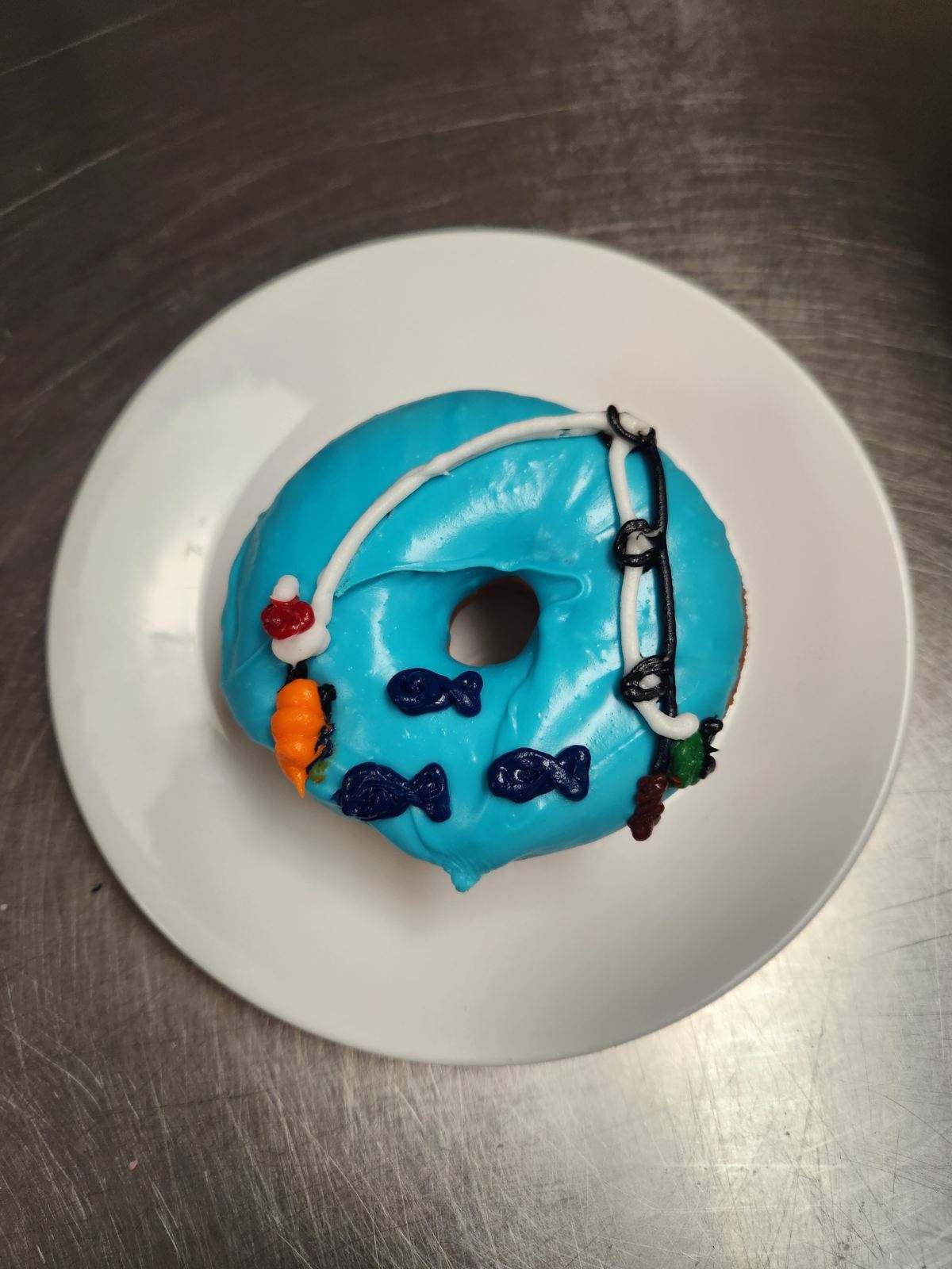 Father's day donut--custom scene