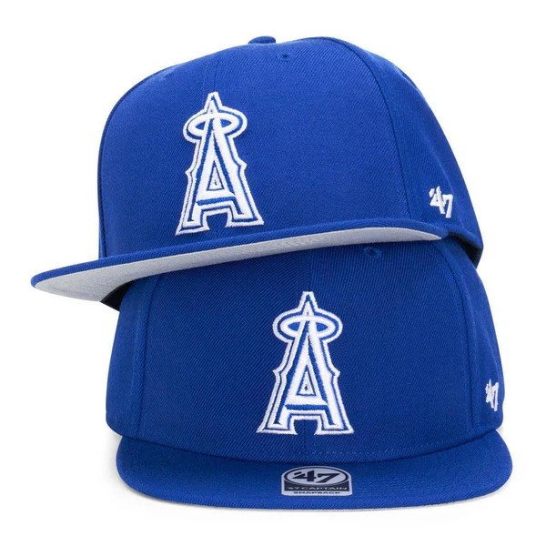 Los Angeles Angels Royal Blue '47Brand Snapback Hat