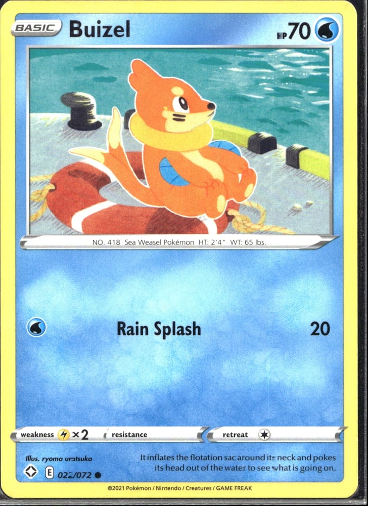 Buizel - SWSH4.5 22/72