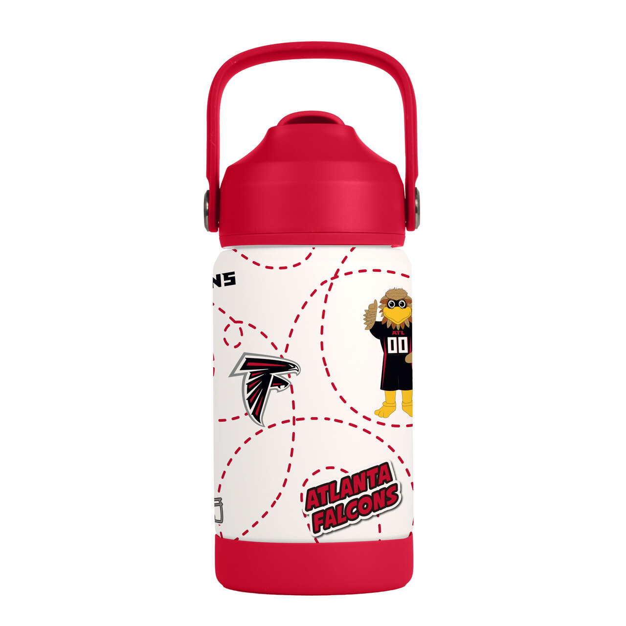 Atlanta Falcons Kids Stainless Steel Mascot Bottle 12oz