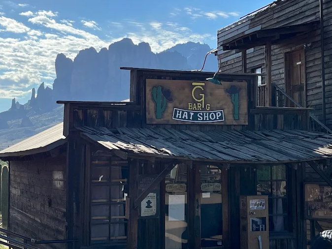 Bar G custom hat