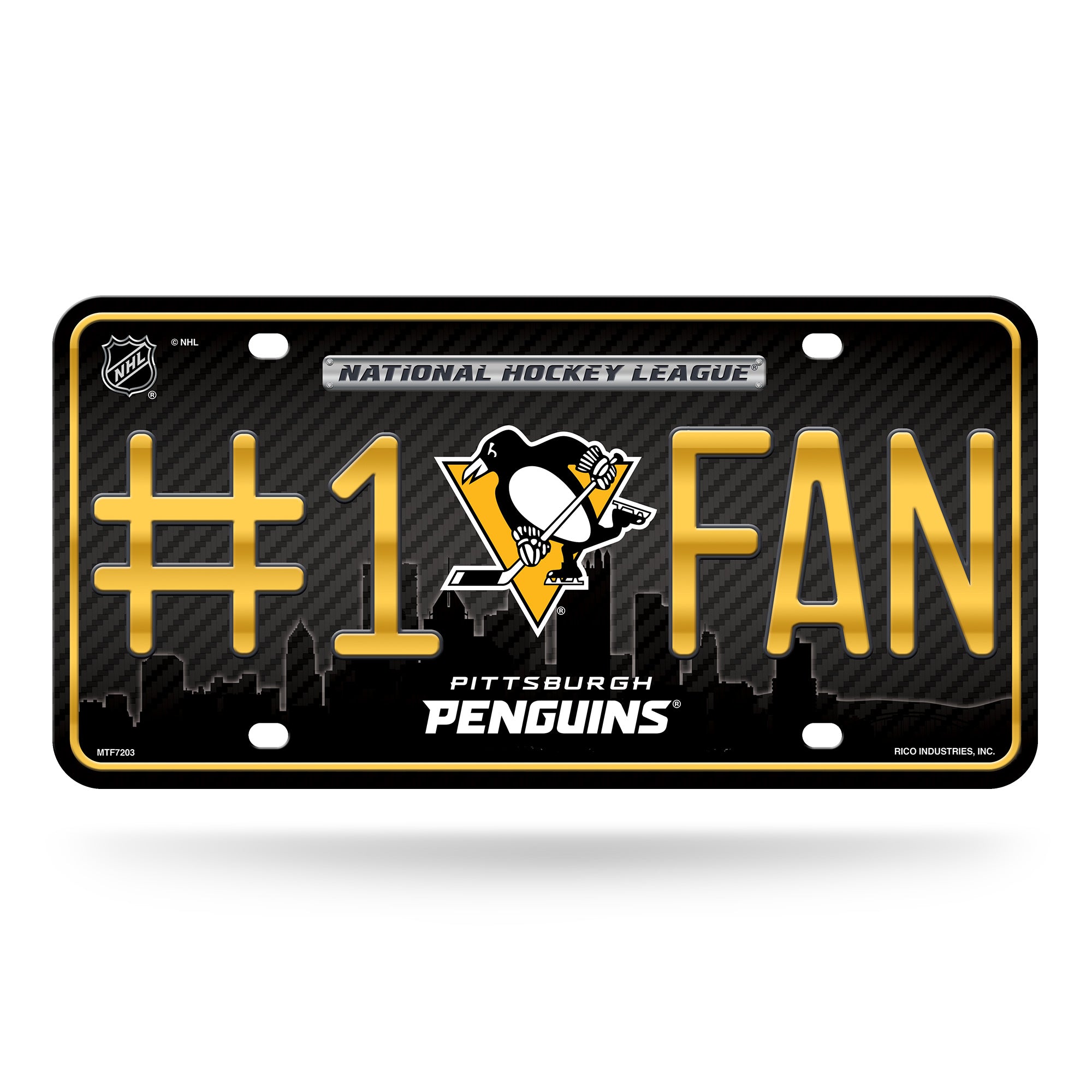 Pittsburgh Penguins #1 Fan License Plate