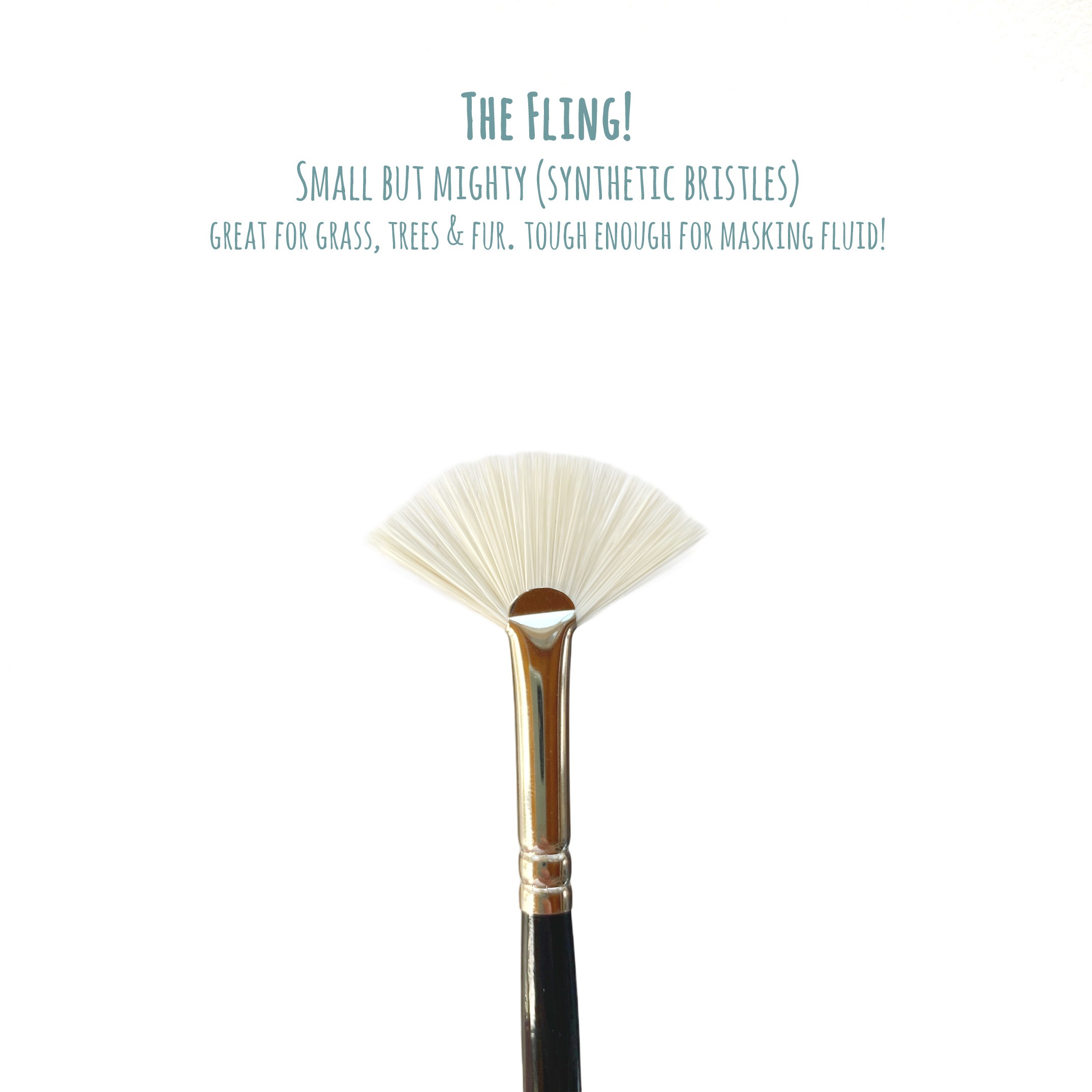 BEST SELLER! Ivory FLING Fan