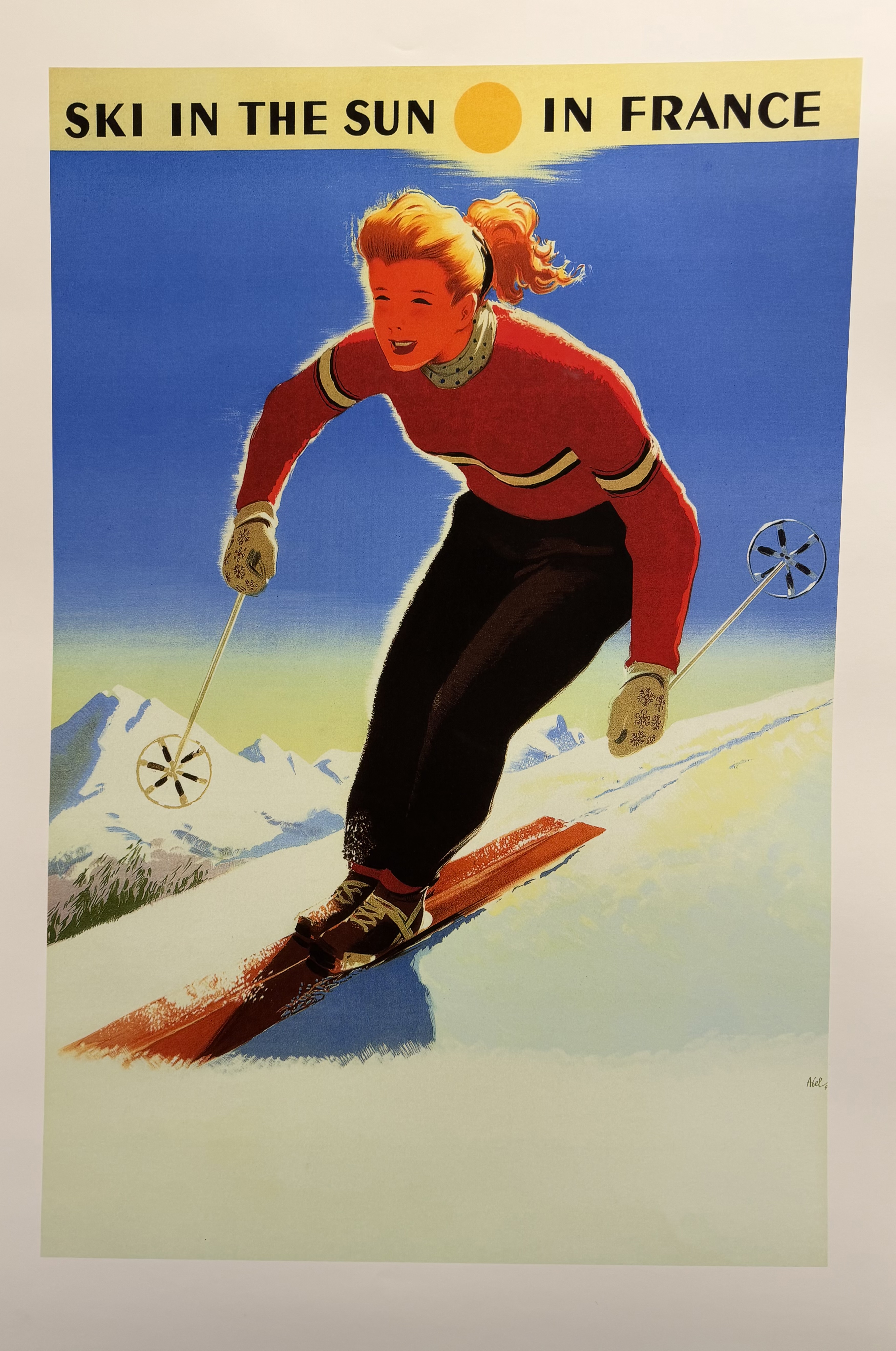 Ski in the Sun Poster