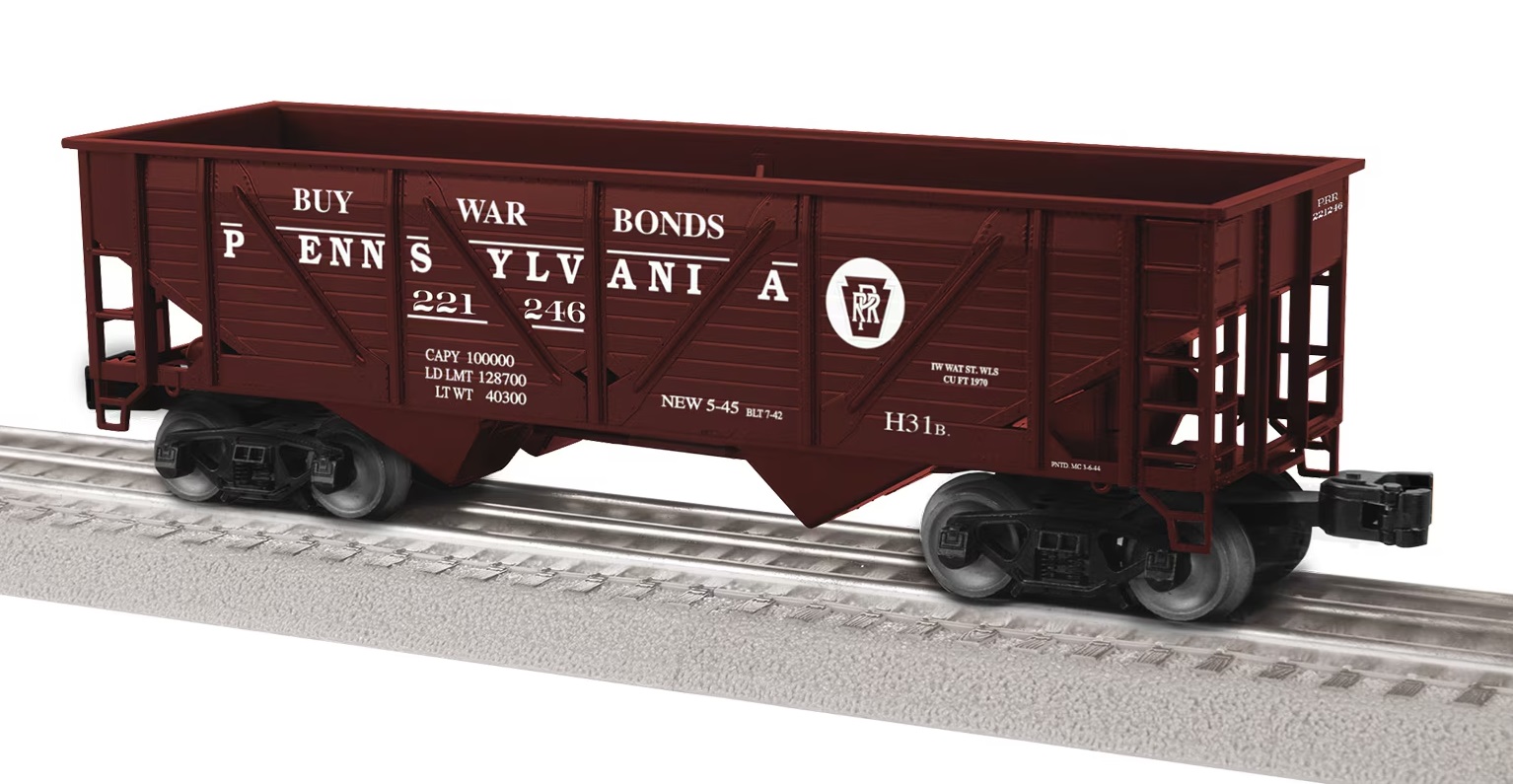 Lionel 2442105 Composite Hopper 3 Pack B, O Scale
