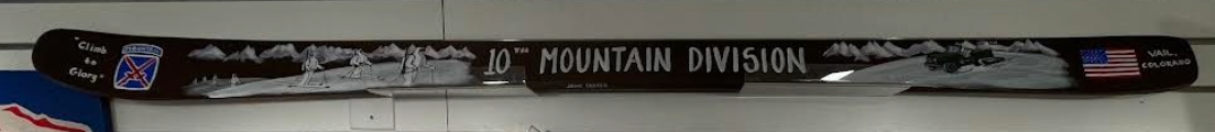 Jane Parker Hand painted Ski