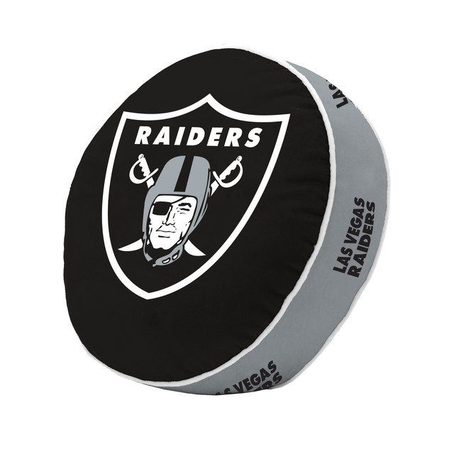 Las Vegas Raiders Premium Puff Pillow 16"