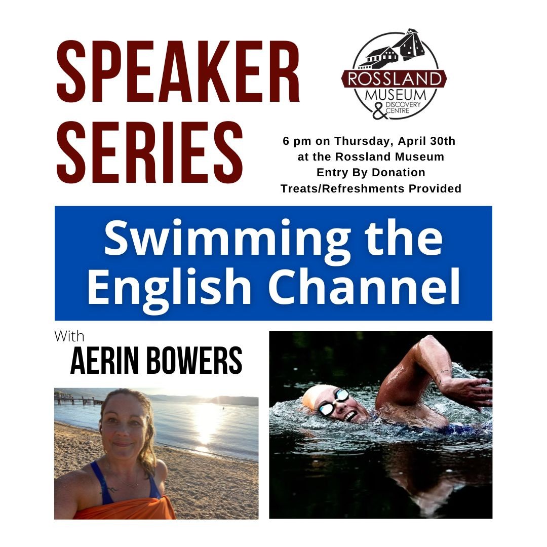 April 2026 Speaker Series with Aerin Bowers: Swimming the English Channel