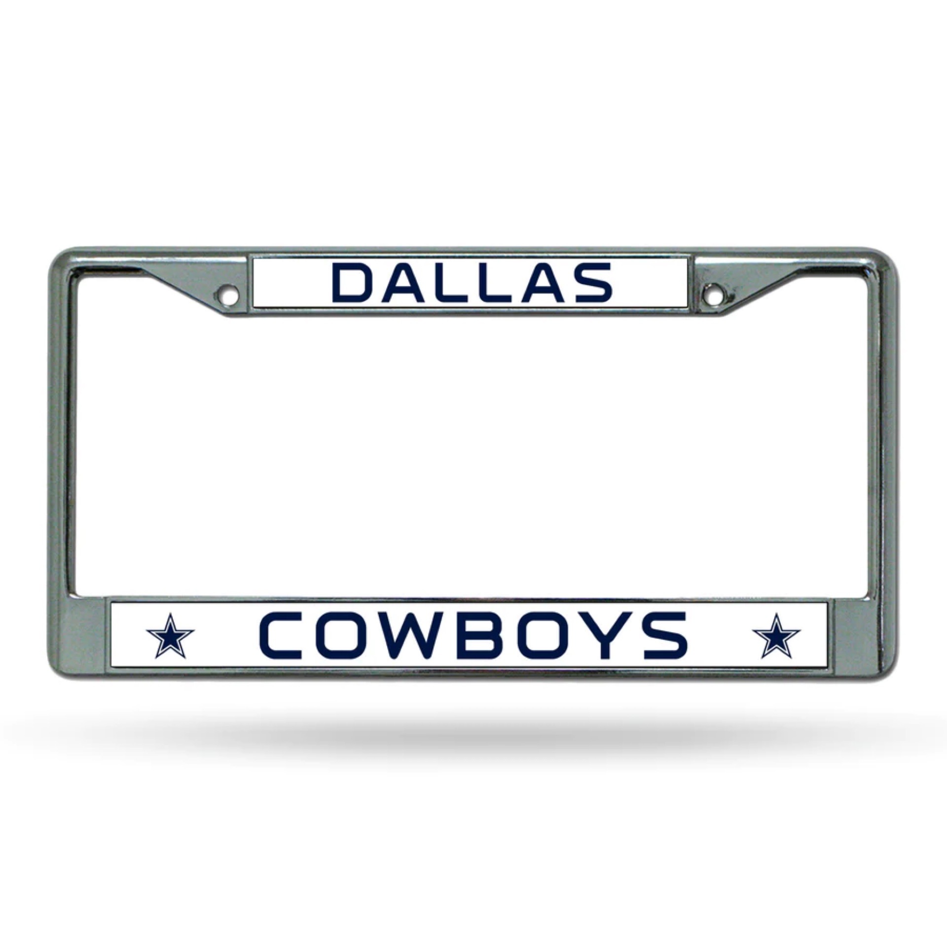 Dallas Cowboys Chrome License Plate Frame