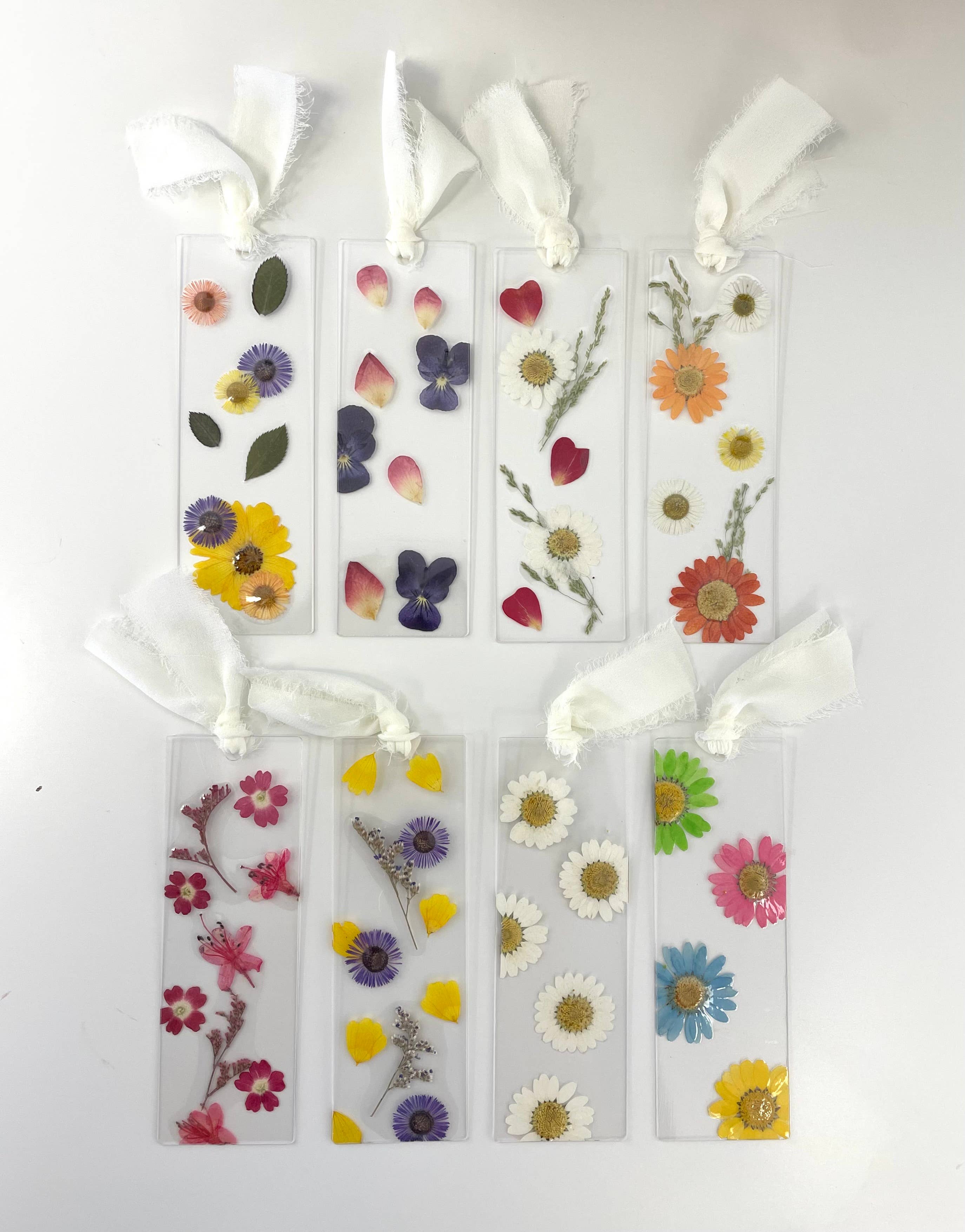 Pressed Flower Bookmark - Made With Real Flowers: Pressed Flower Bookmark