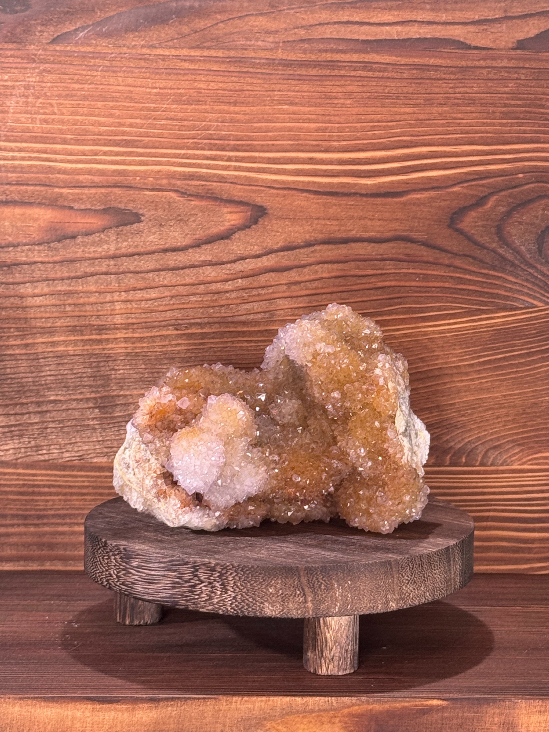 Natural Citrine Cluster