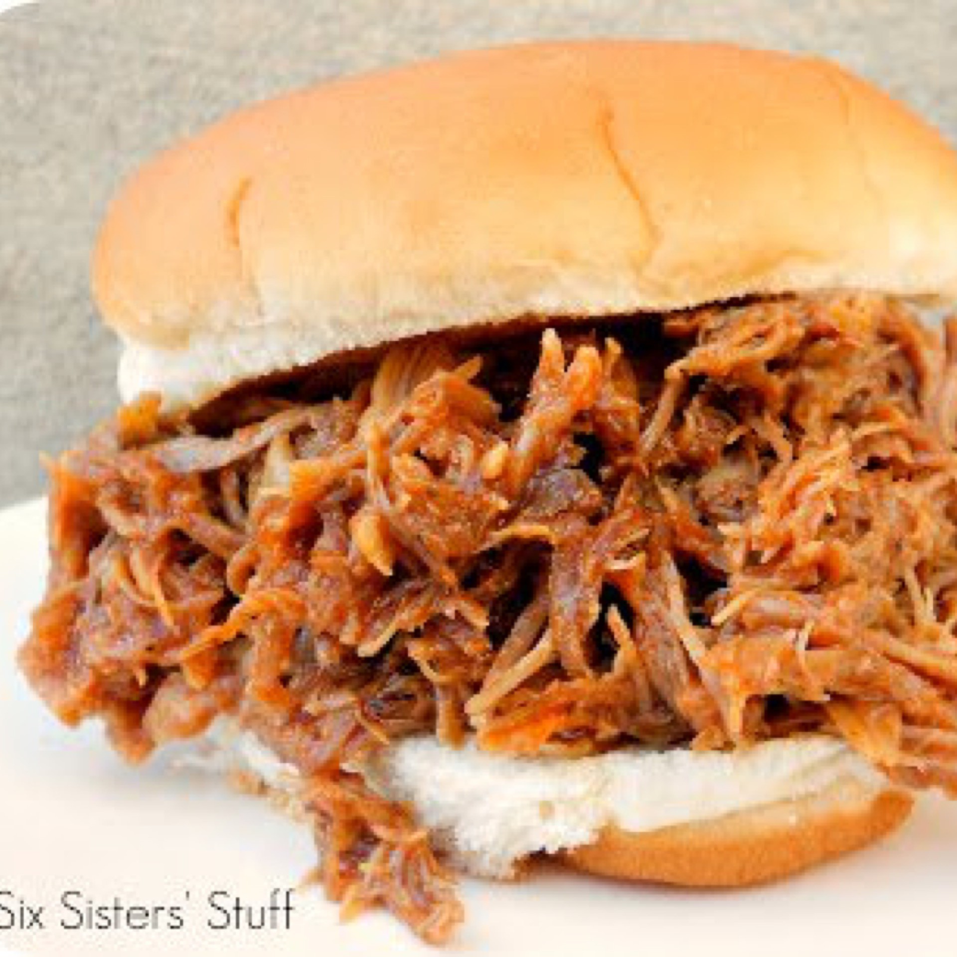 Pork sand with curds