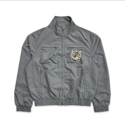 SAINT VANITY Nylon Cargo Jacket “Grey”