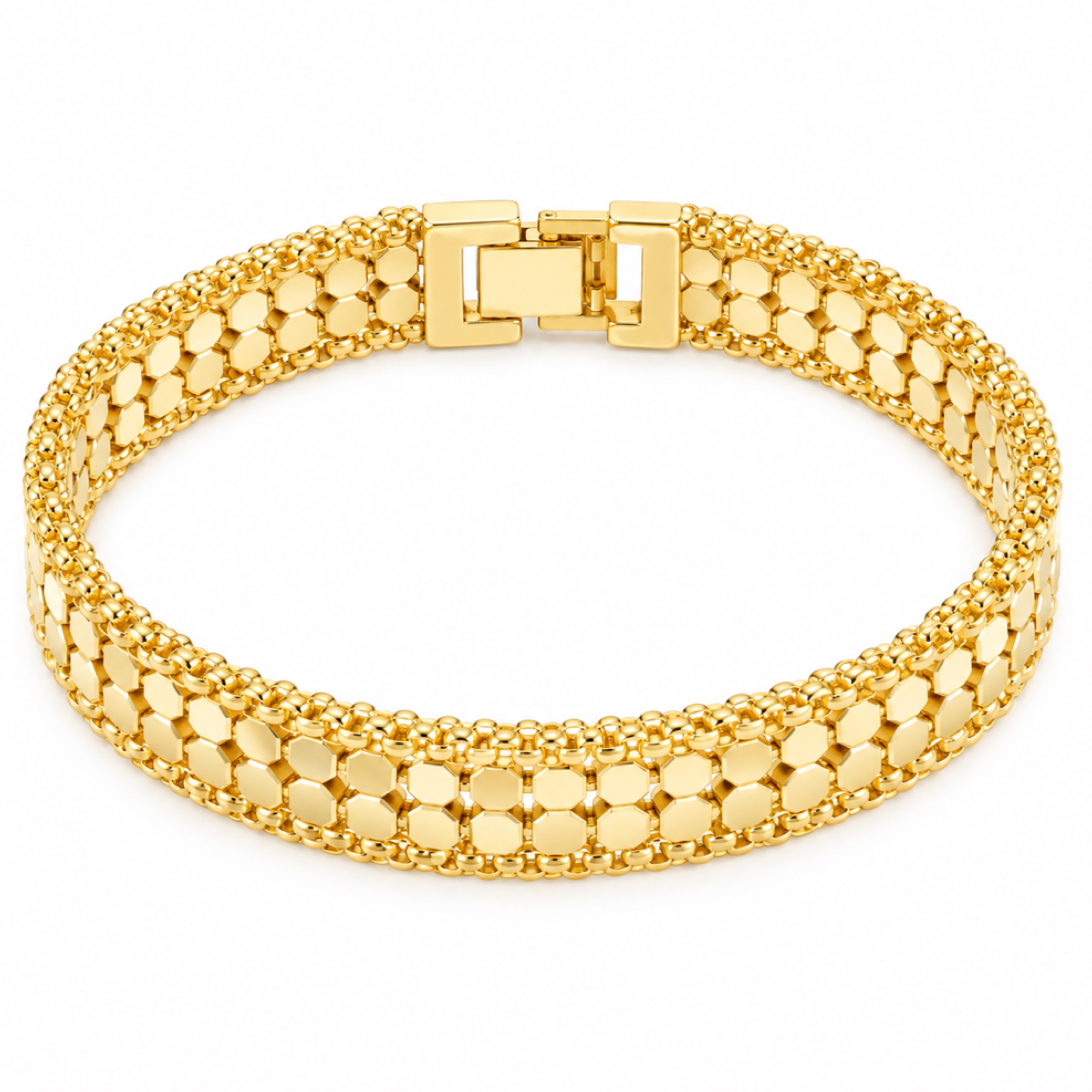 8” Double Circle Bracelet 