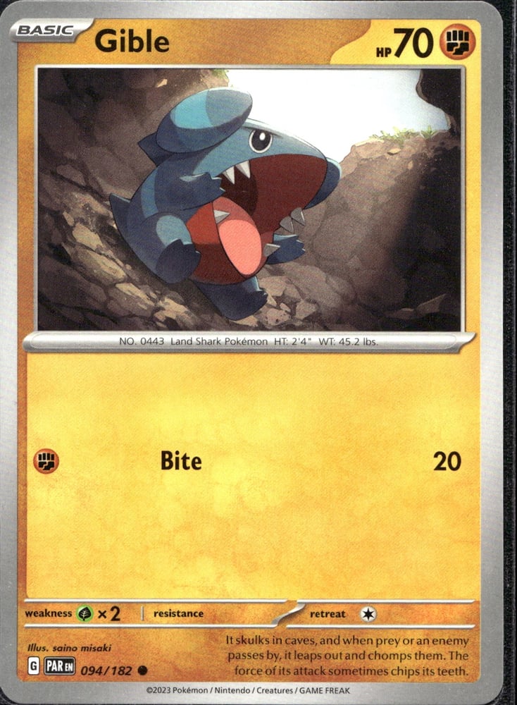 Gible - SV04 94/182