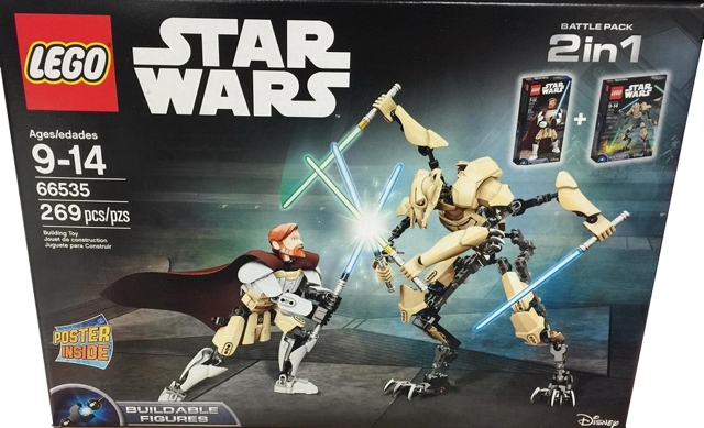 66535 Star Wars Bundle Pack, Battle Pack 2 in 1 (Sets 75109 and 75112)