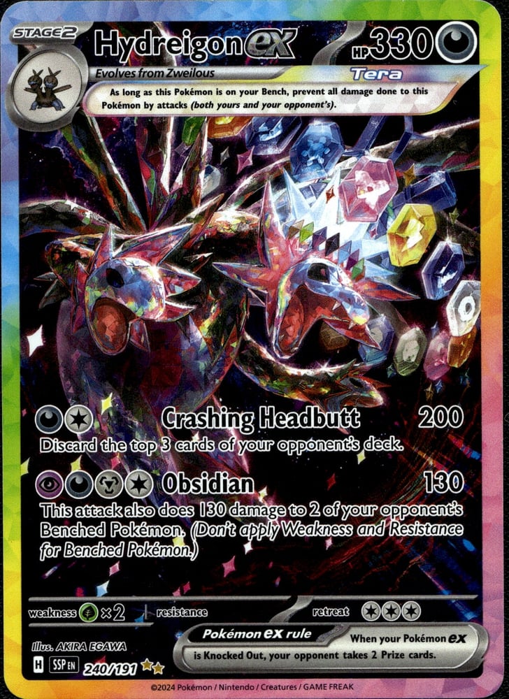 Hydreigon ex - SV08 240/191