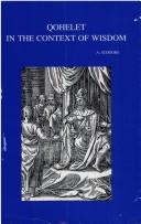 Cover of Qohelet in the Context of Wisdom (Bibliotheca Ephemeridum Theologicarum Lovaniensium)
