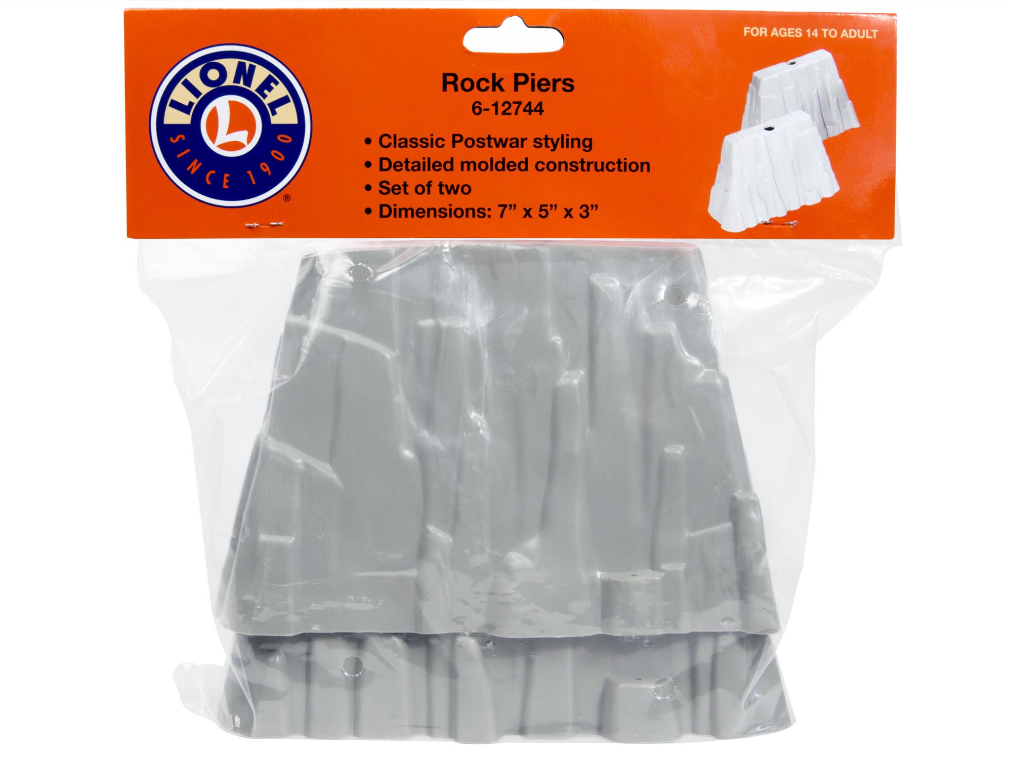 Rock Piers 12744 O Scale