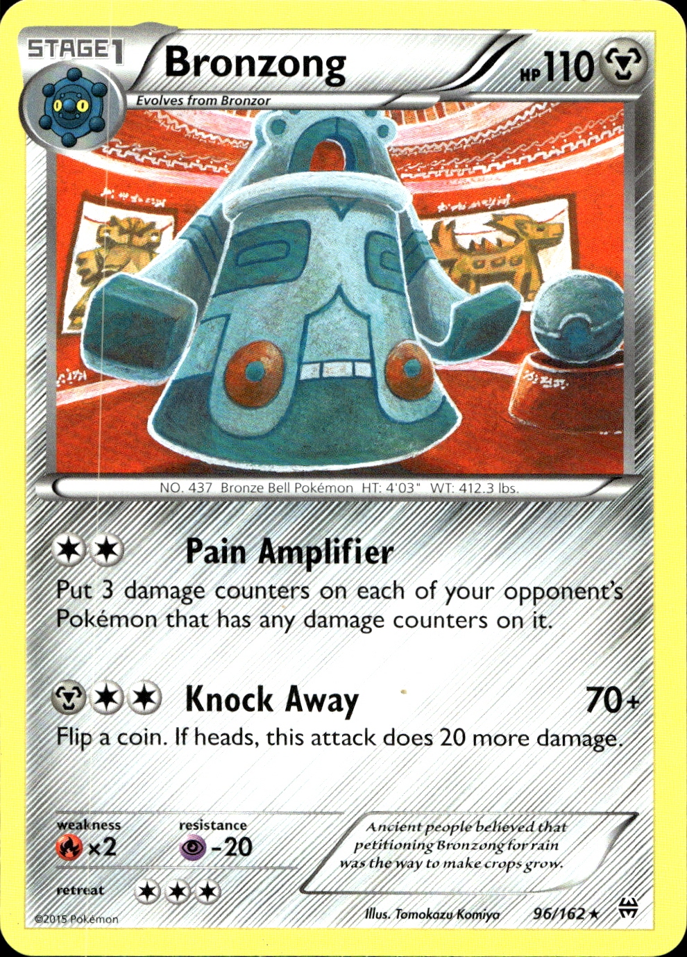 Bronzong - XY8 96