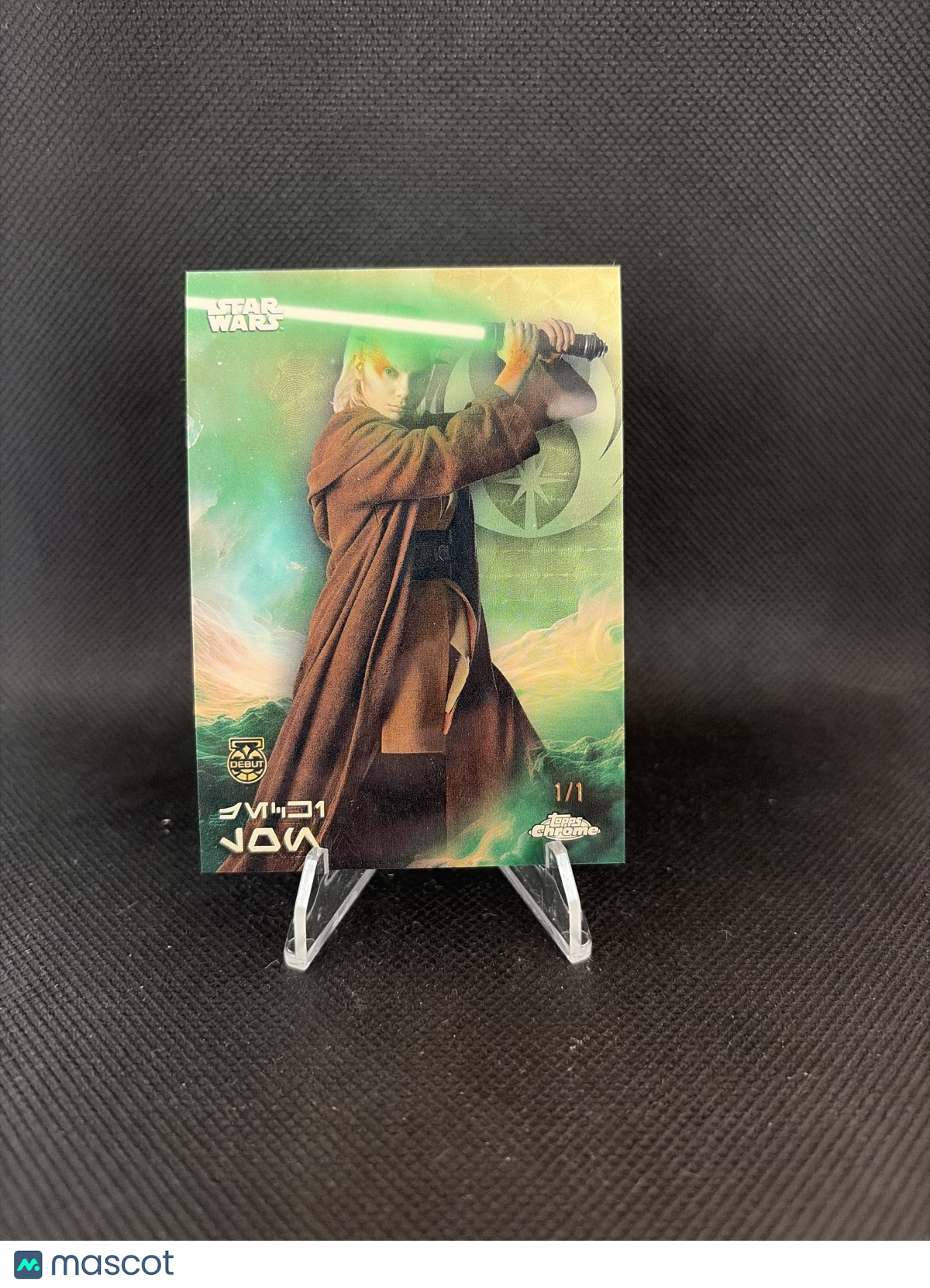 2025 Topps Chrome Star Wars The Acolyte Jecki Lon Superfractor 1/1