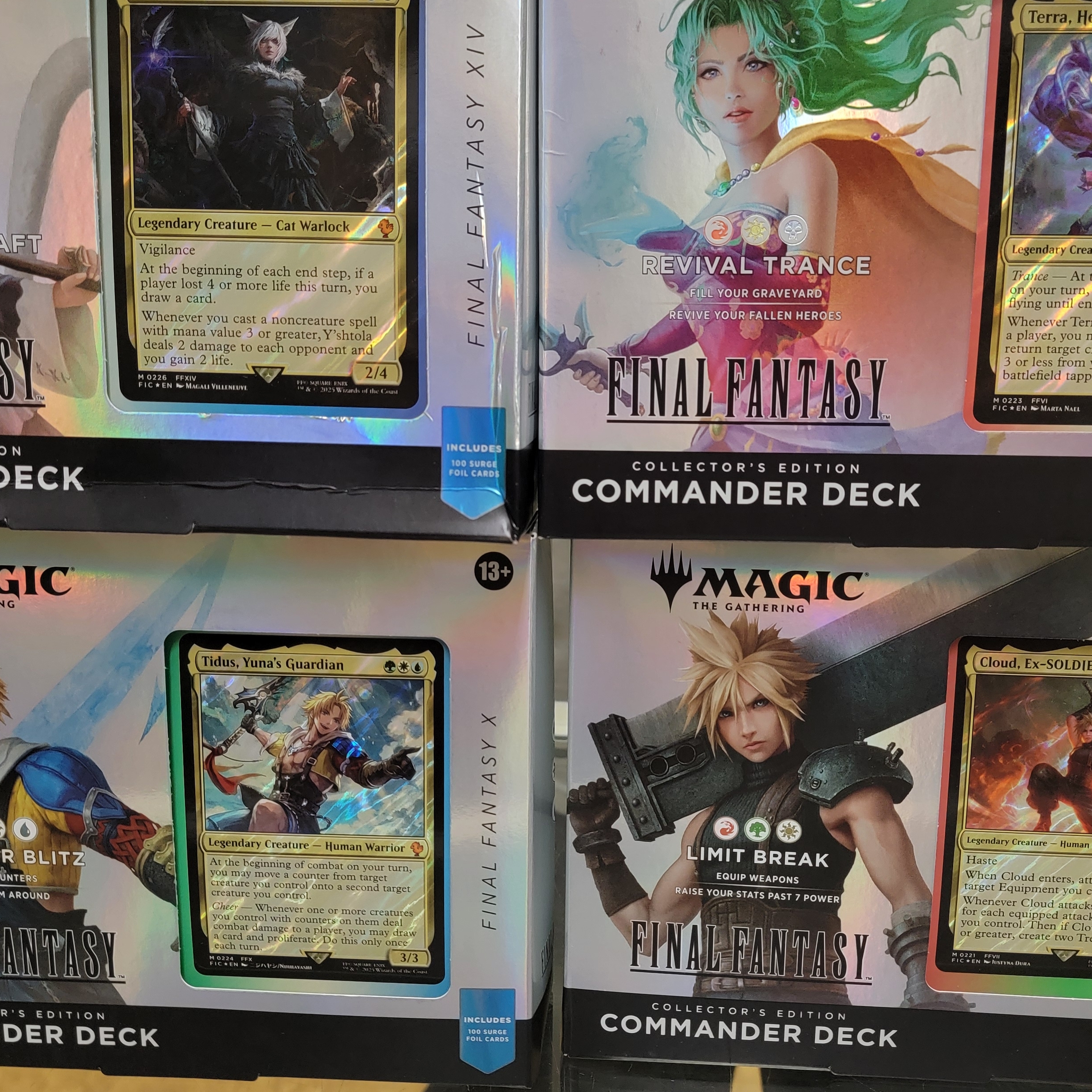 Final Fantasy Collectors Edition Commander Deck