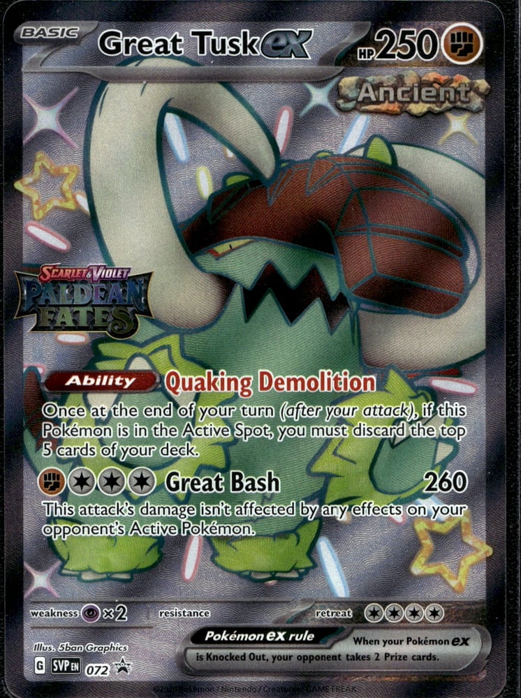 Great Tusk ex - SVP 72/225