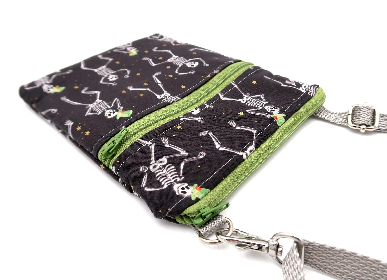 Small Crossbody Bag – Dancing Skeletons, photo 6 of 6