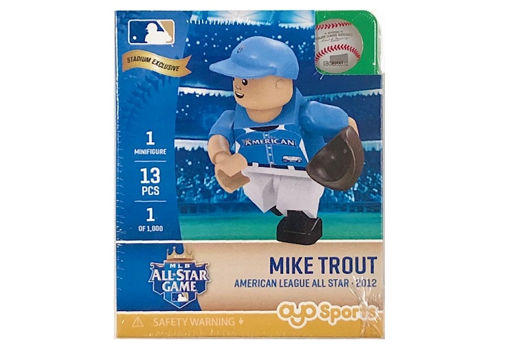Los Angeles Angels Mike Trout 2012 American League All-Star OYO Figurine /1000 Stadium Exclusive