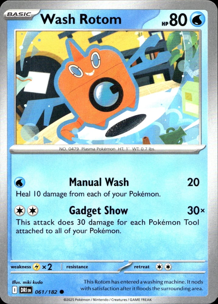 Wash Rotom - SV10 61/182