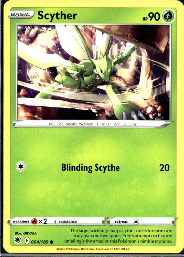 Scyther - SWSH10 4/189