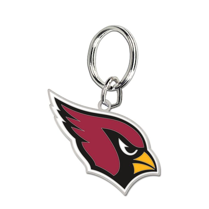 Arizona Cardinals Cloisonne Metal Keychain