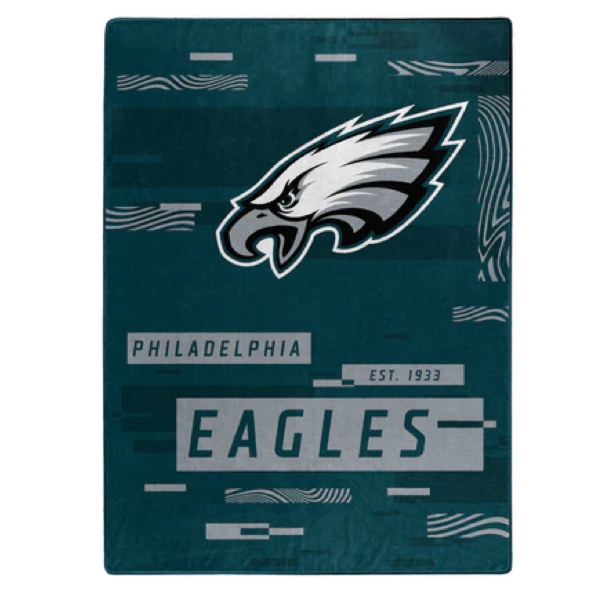 Philadelphia Eagles Digitized Royal Plush Oversized Blanket