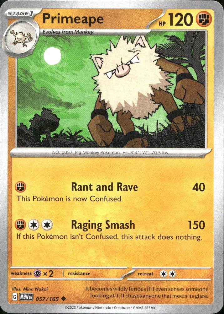 Primeape - SV03.5 57/165