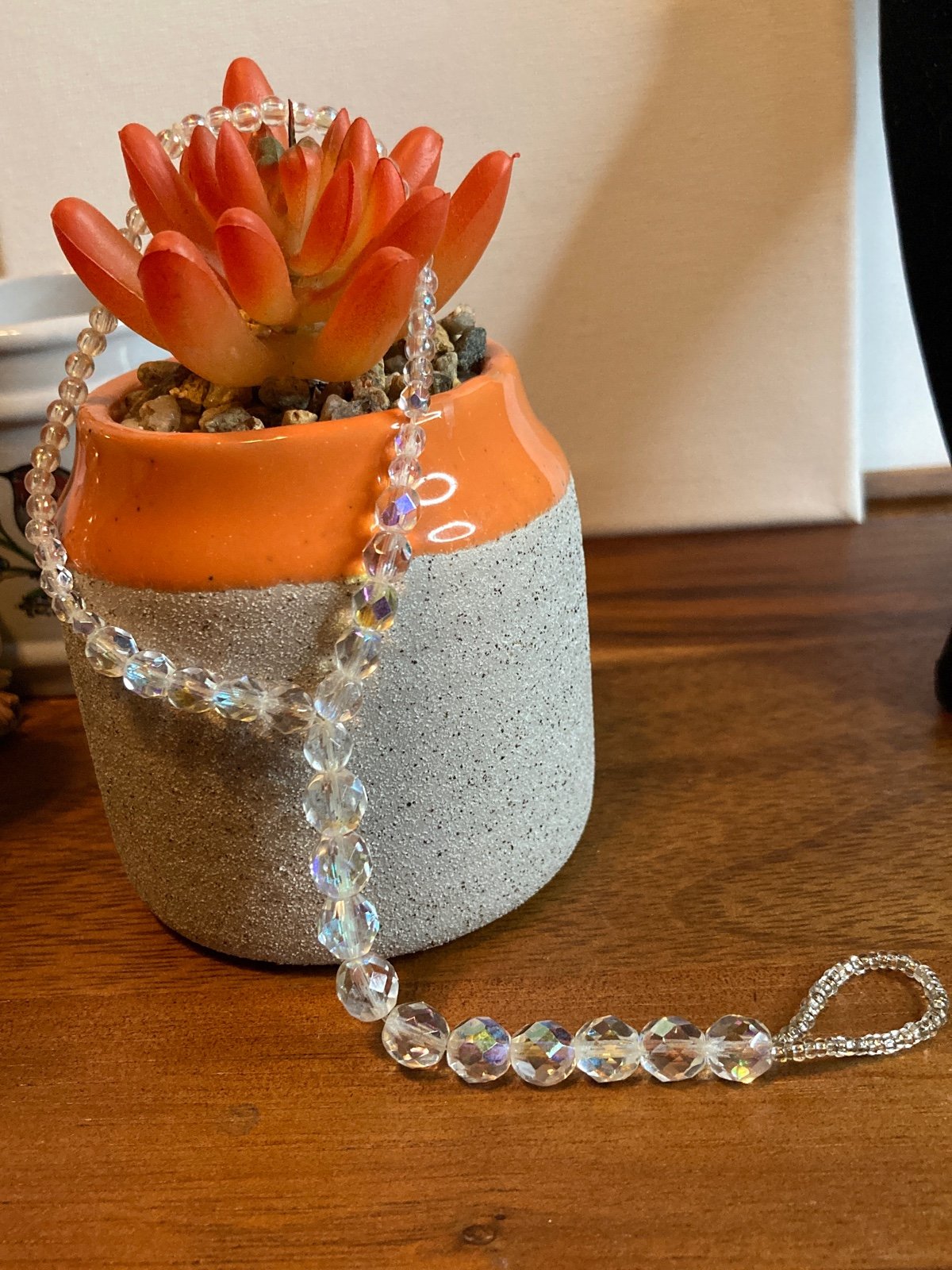 Crystal Finger Bracelet Ring Hand Chain Bracelet