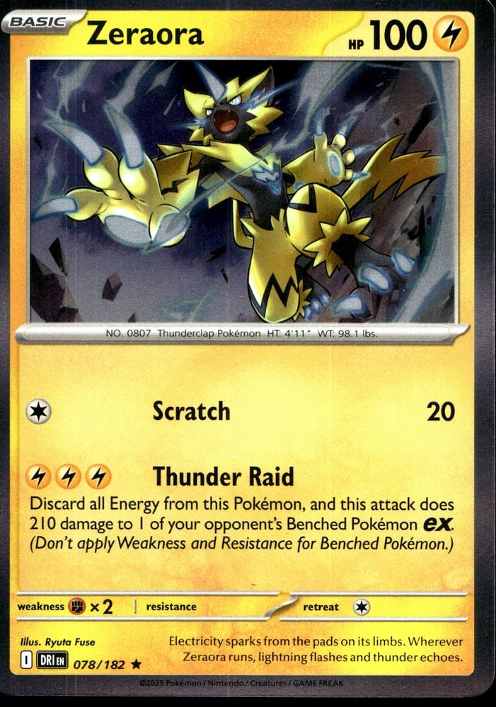 Zeraora - SV10 78/182