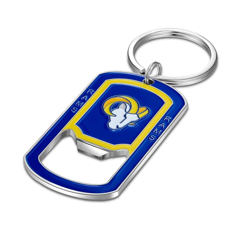 Los Angeles Rams Bottle Opener Keychain