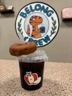 Chaider Bucket with Apple Cider Donut