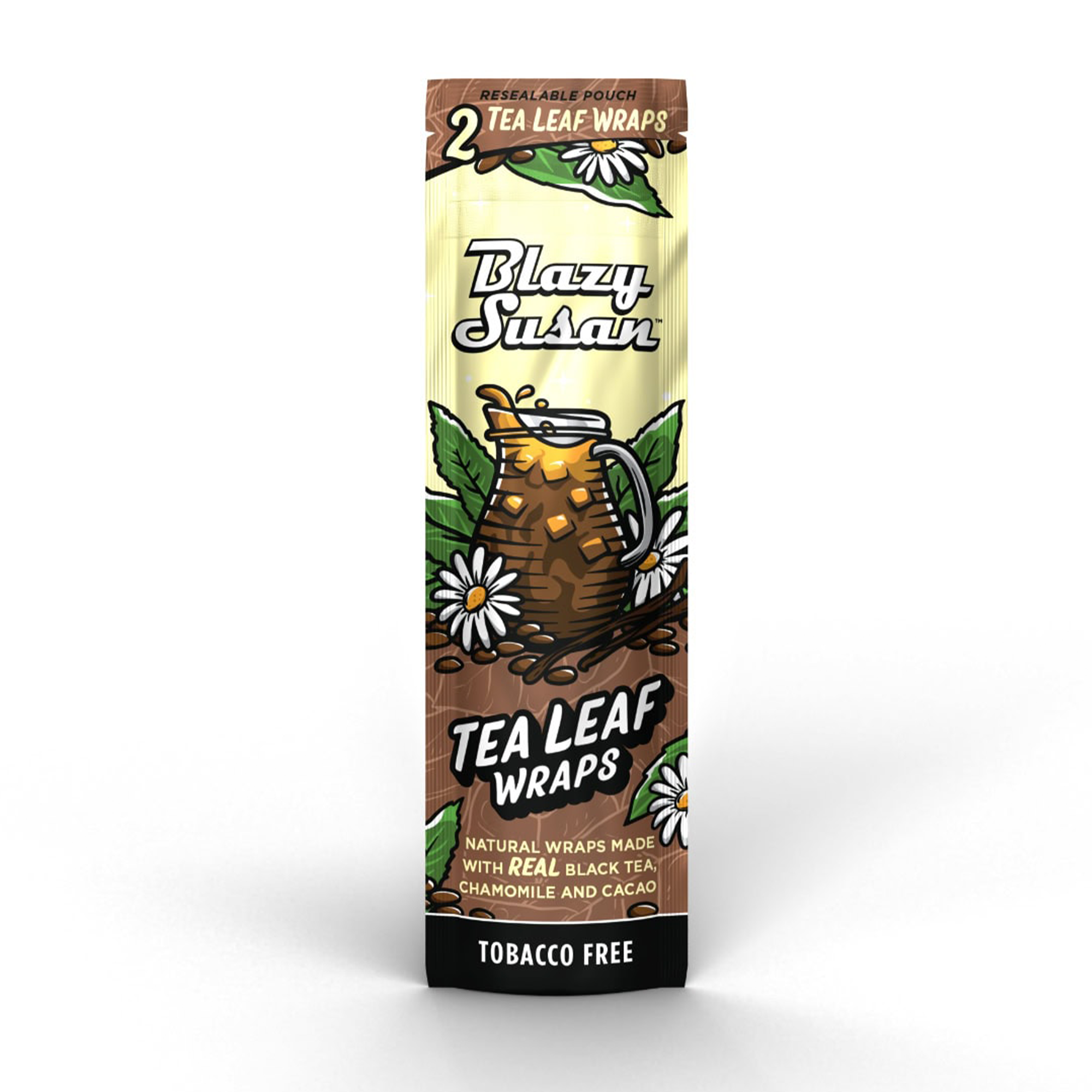 Blazy Susan Tea Leaf Wraps 2pc