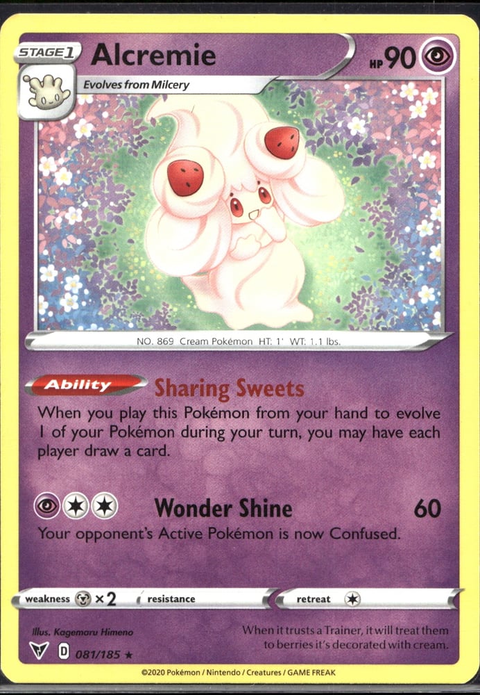 Alcremie - SWSH4 81/185