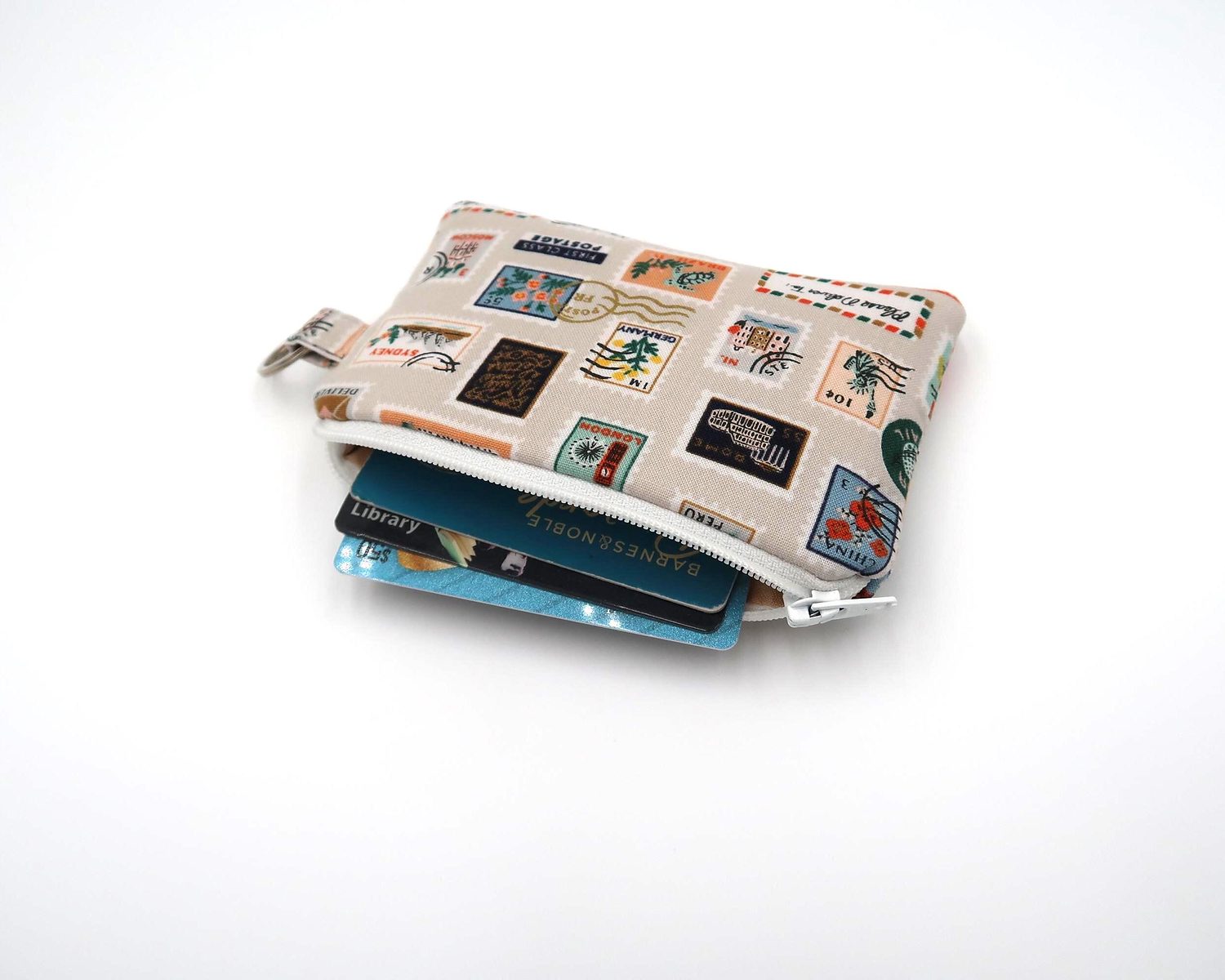 Keychain Pouch – Postage Stamps, photo 6 of 15