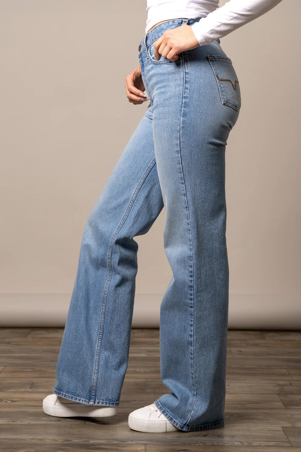 Kimes Ranch Zoey - Light Wash High Rise Jean
