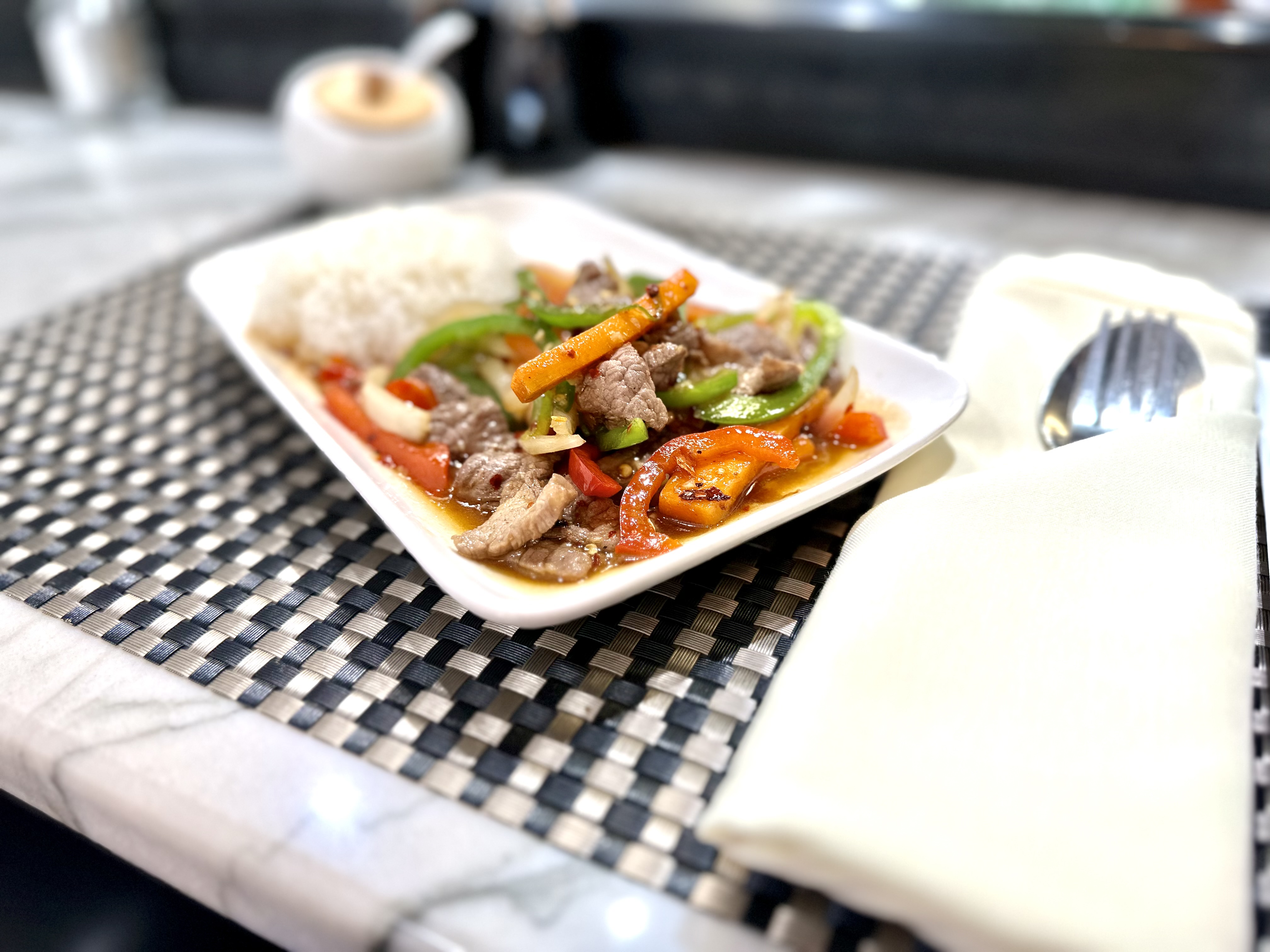 Pepper & Onion Stir Fry