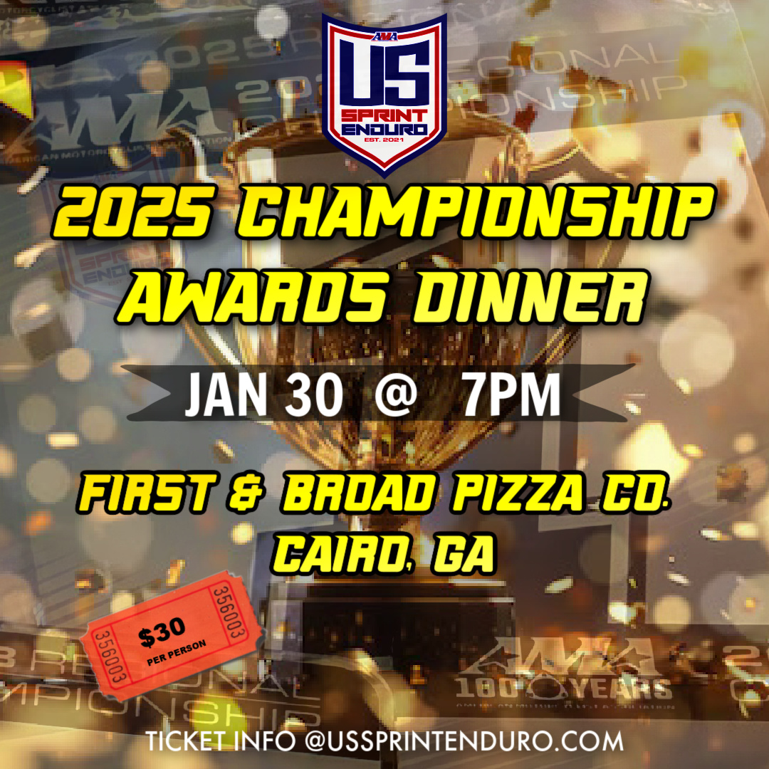 2025 US Sprint Enduro Awards Dinner