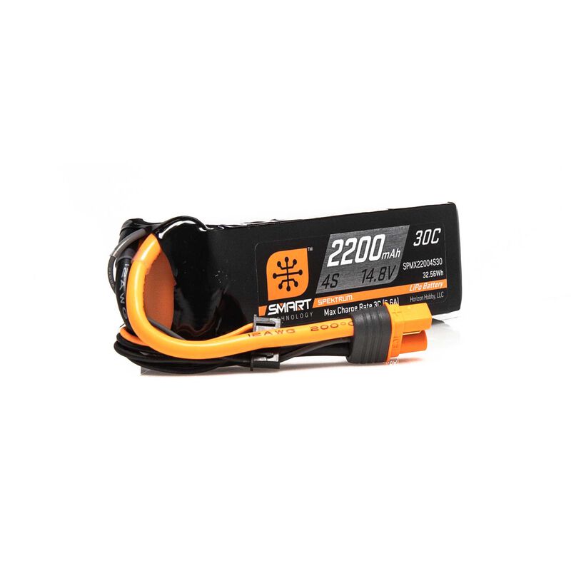 2200 Mah 4S 14.8V Smart 30C IC3 Battery