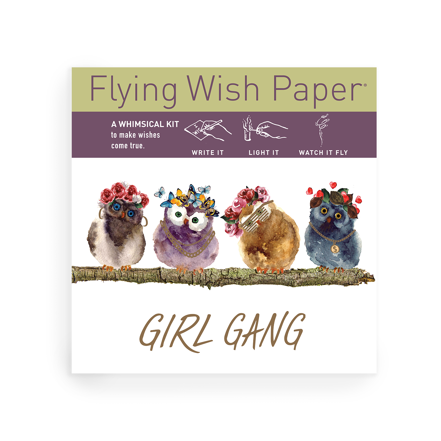 GIRL GANG / Mini Kit / 15 Wishing Papers + Accessories
