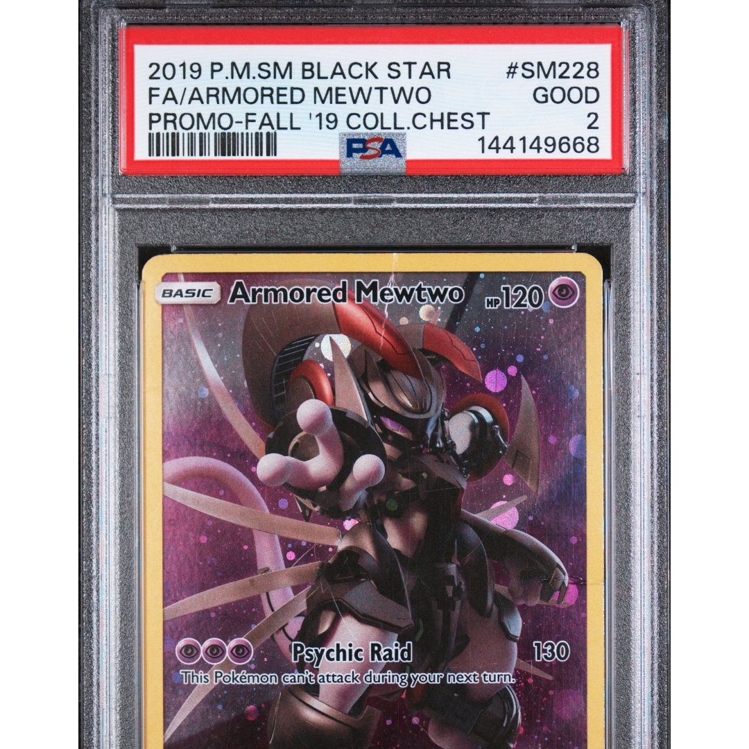 Psa 2 Armored Mewtwo Graded Card