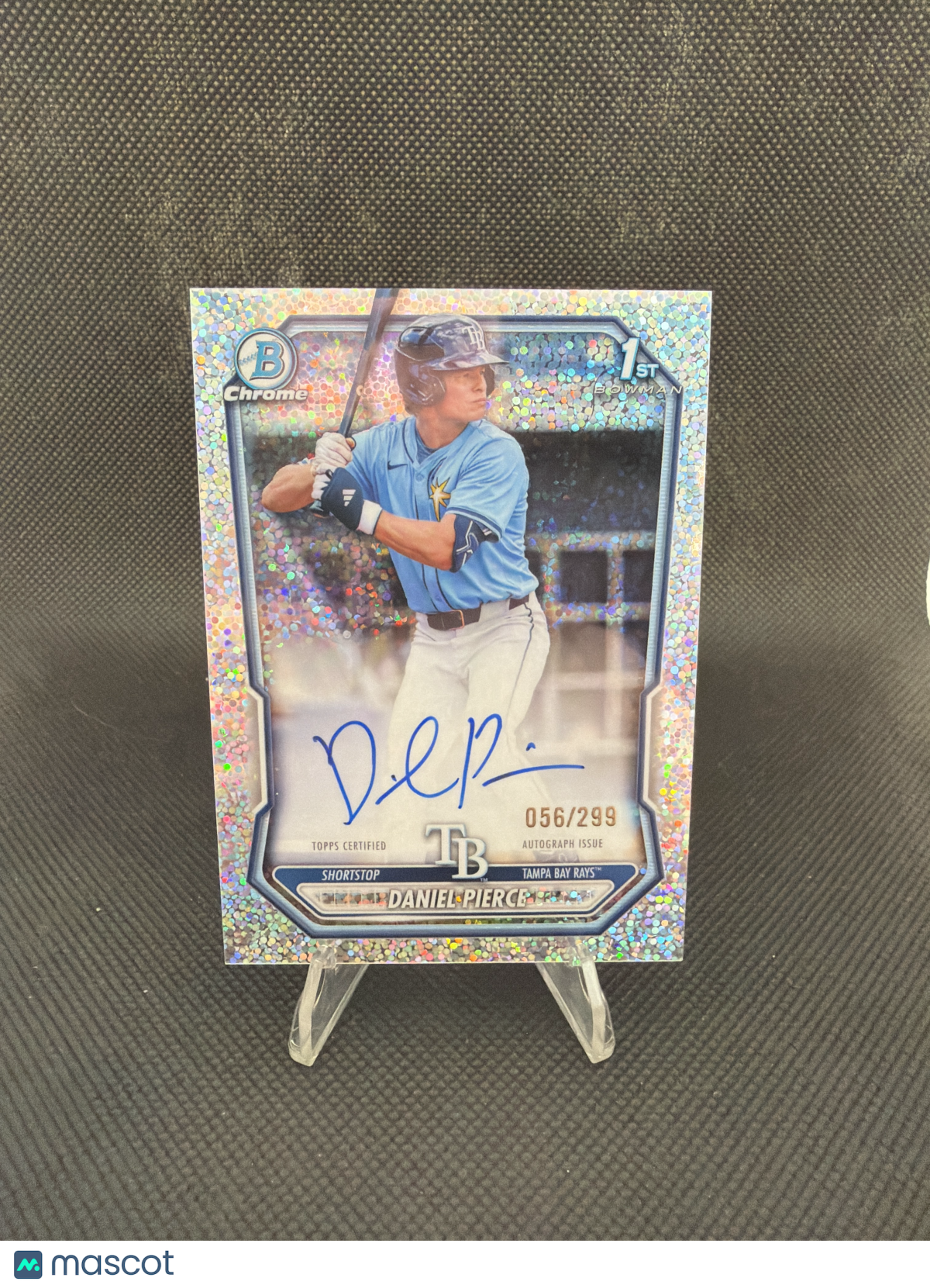 2026 Bowman Draft Chrome Daniel Pierce Sparkle Refractor /299