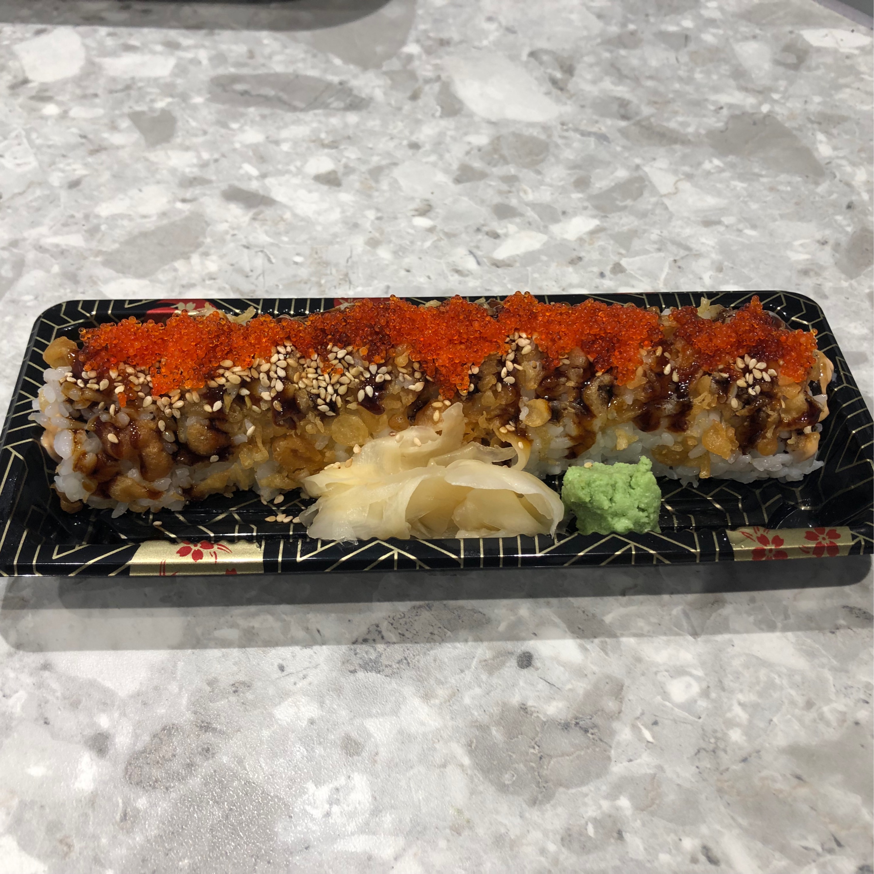 Seabass Tempura Roll